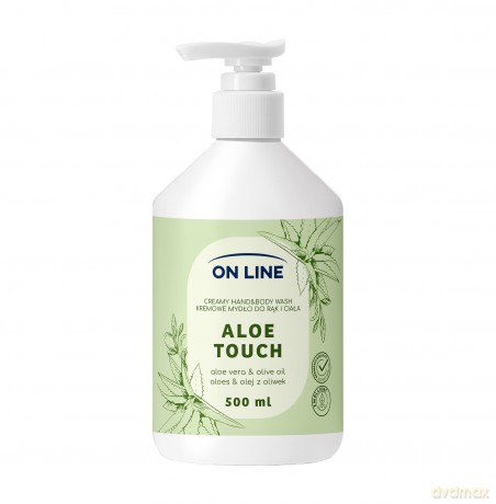 ON LINE Kremowe mydło do rąk i ciała Aloes&Olej z oliwek 500 ml