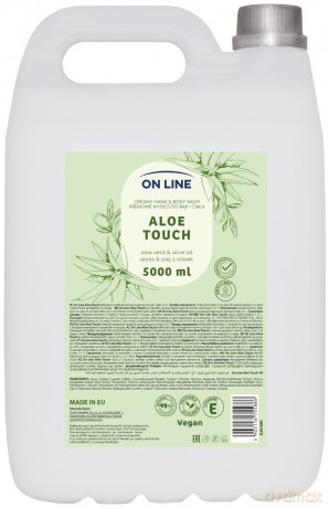 ON LINE Kremowe mydło do rąk i ciała Aloes&Olej z oliwek 5000 ml