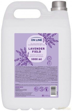 ON LINE Olejkowe mydło do rąk i ciała Lawenda&Olej migdałowy 5000 ml