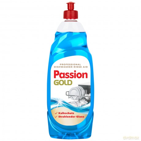 PASSION GOLD Nabłyszczacz do zmywarki Professional 850 ml