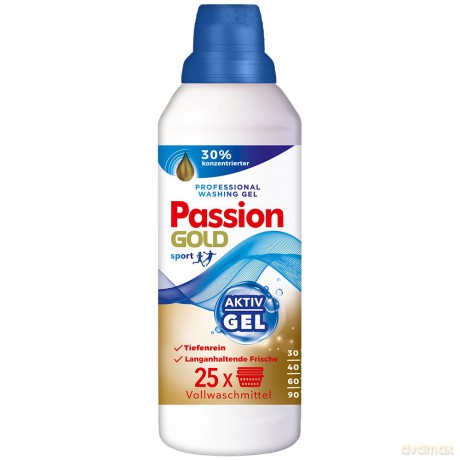 PASSION GOLD Professional Żel do prania Sport 1000 ml