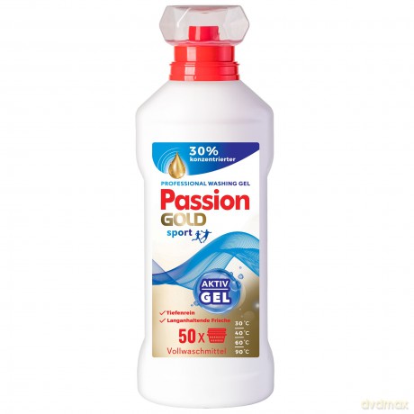 PASSION GOLD Professional Żel do prania Sport 2000 ml