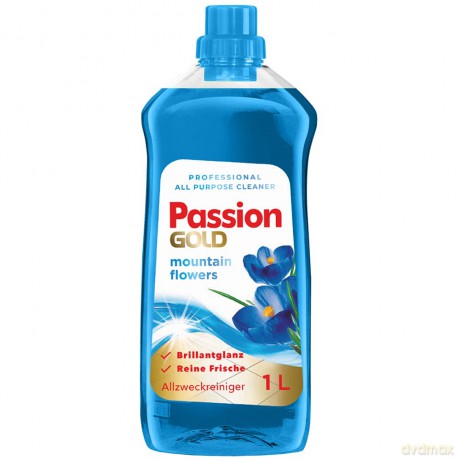 PASSION GOLD Uniwersalny płyn do mycia podłóg Górskie kwiaty 1 L