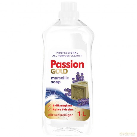 PASSION GOLD Uniwersalny płyn do mycia podłóg Mydło Marsylskie 1 L
