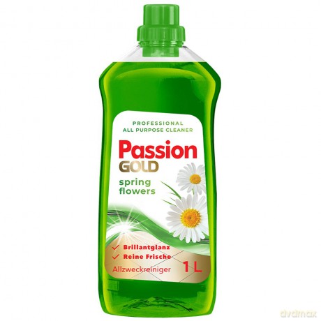 PASSION GOLD Uniwersalny płyn do mycia podłóg Wiosenne kwiaty 1 L