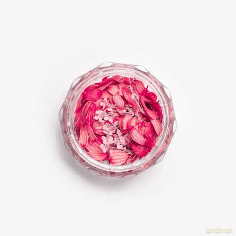 SEMILAC Flower Flakes Coral Blossom