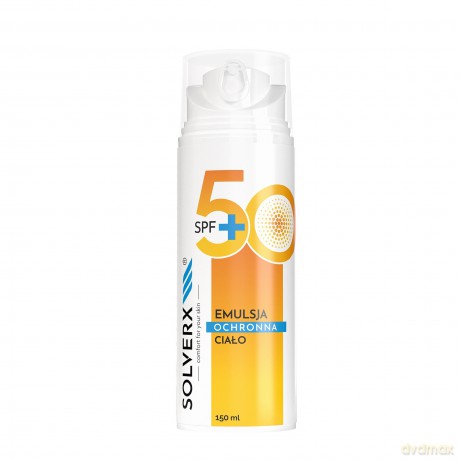 SOLVERX Sunny Skin Emulsja ochronna do ciała SPF 50+ 150 ml
