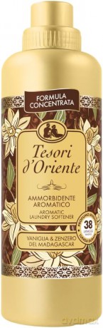 TESORI D`ORIENTE Koncentrat do płukania tkanin VANIGLIA ZENZERO 760 ml (38 prań)
