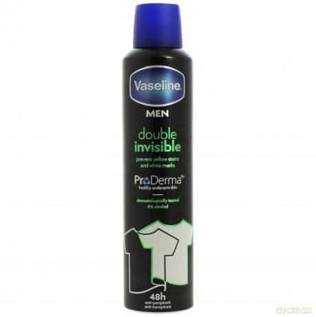 U VASELINE Deo spray 250ml Invisible Men