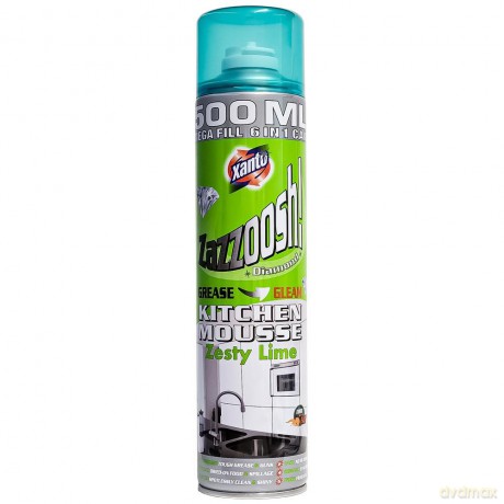XANTO Zazzoosh! Pianka do czyszczenia kuchni Limonka 500 ml