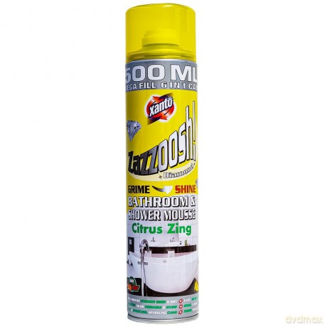 XANTO Zazzoosh! Pianka do czyszczenia łazienek cytryna 500 ml