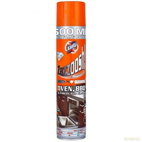 XANTO Zazzoosh! Pianka do czyszczenia piekarników, grilli i szyb kominkowych 500 ml