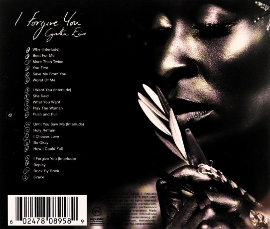 Cynthia Erivo: I Forgive You [CD]