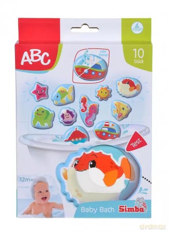 ABC kąpielowa zabawa-zmienia kolor