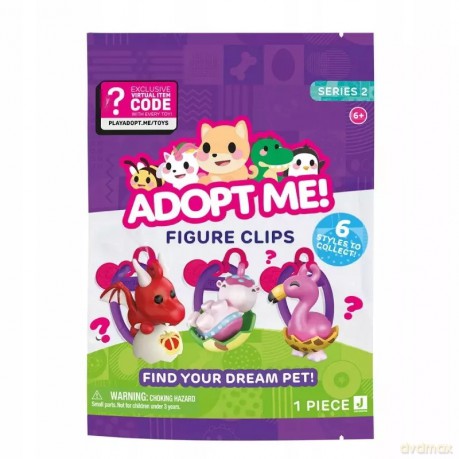 ADOPT ME Niespodzianka Clip On, brelok 7,5 cm z gry Adopt Me!