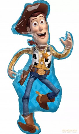 Amscan balon foliowy Toy Story 55 x 111 cm niebies