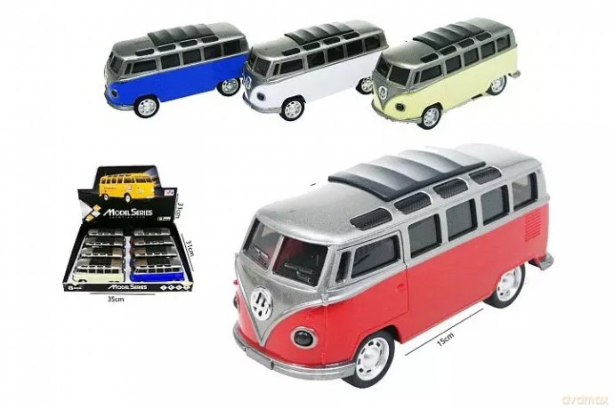 Auto busik 15cm 4kol św/dźw H13816 49701