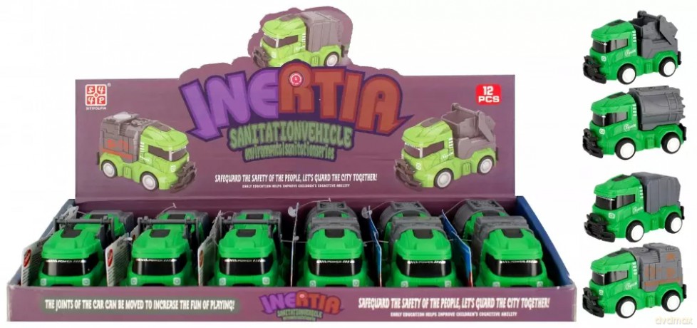 Auto ciężarowe P/b 8cm Mc Mix4 Disp 12/432