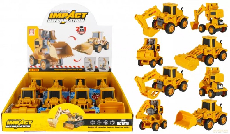 Auto CiĘŻarowe Robot 2w1 Mix Mega Creative 501590