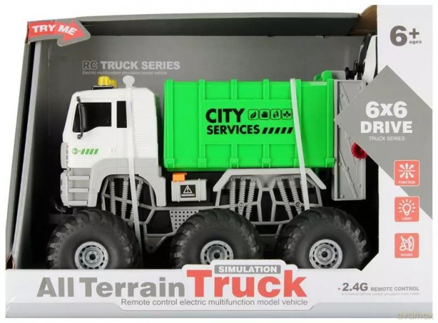 Auto ciężarowe Smieciar R/c Ff Lad 42x31x21 Mc Wb 6