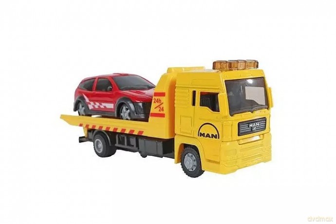 Auto laweta 19cm z autem osobowym 540567 27054