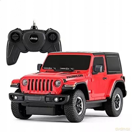 Auto na radio JEEP Wrangler Rubicon 1:24 79500 RASTAR, mix wzorów