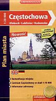 Częstochowa. plan miasta [KSIĄŻKA]