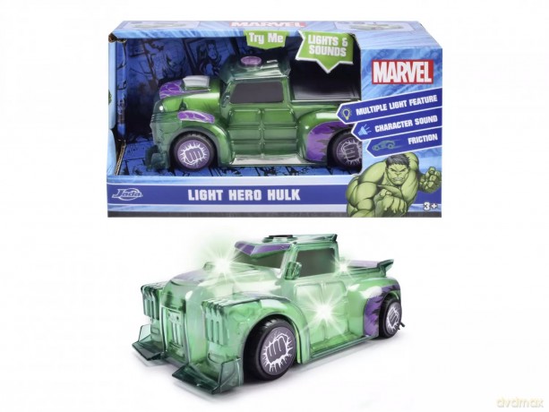 Auto osobowe Jada Hulk Dz/sw P/b 18x8x9 Simba Wb