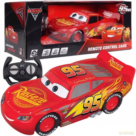 Auto RC czerwone z bajki 2001150 11507