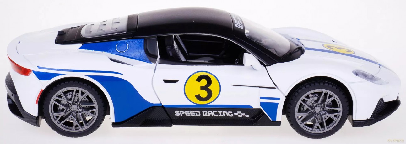 Auto Sportowe 1:22 Hcl Speed Racing Metal 21 Cm Napęd Światło Dźwięk