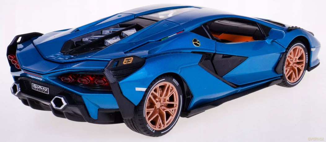 Auto Sportowe Sian Fkp 37 1:24 Model Metal 20 Cm Napęd Światło Dźwięk