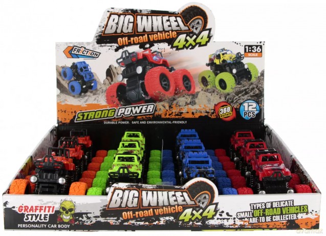 Auto Terenowe Mix Wzorów Mega Creative 545880