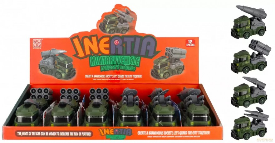 Auto Wojsko P/b 9cm Mc Mix4 Disp 12/432
