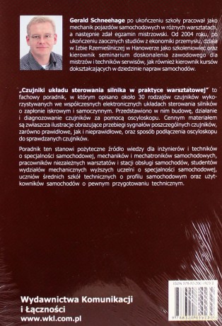 Czujniki układu sterowania silnika w praktyce warsztatowej - Gerald Schneehage [KSIĄŻKA]