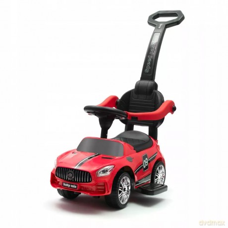 Baby Mix RACER Pojazd z prowadnikiem. Jeździk 3w1