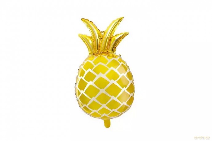 Balon fol.Ananas złoty 38x63cm 88510