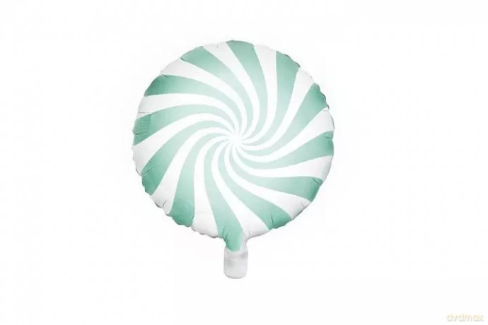 Balon fol.Cukierek 35cm miętowy 93002