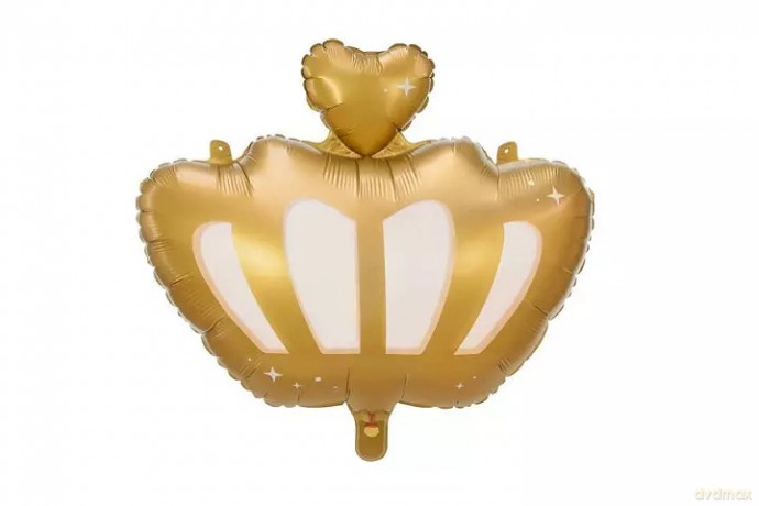 Balon fol.Korona 52x42cm mix 75761