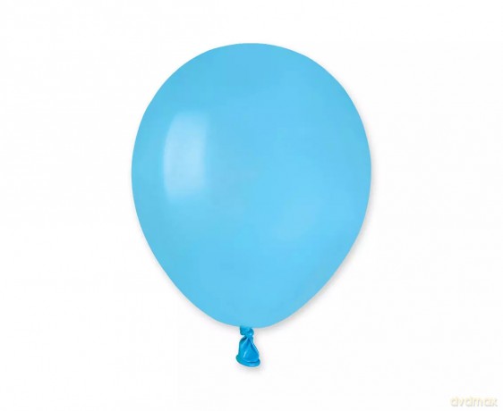 Balon Past 5 Go niebieski Op100szt Fol 1
