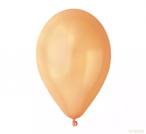Balon, 10", pomarańczowy, 100 sztuk