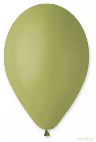 Balony pastelowe oliwkowe (100 sztuk)
