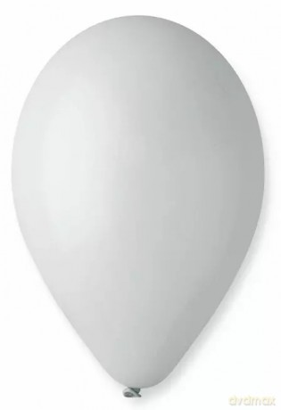 Balony pastelowe popielate (100 sztuk)