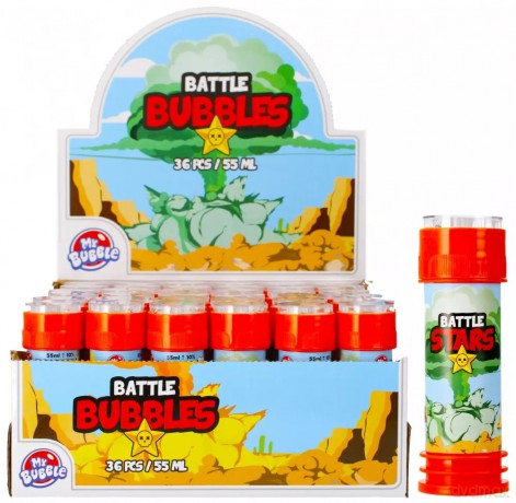 Banki Mydl Battle Stars 55ml My Bubble 36/144/28