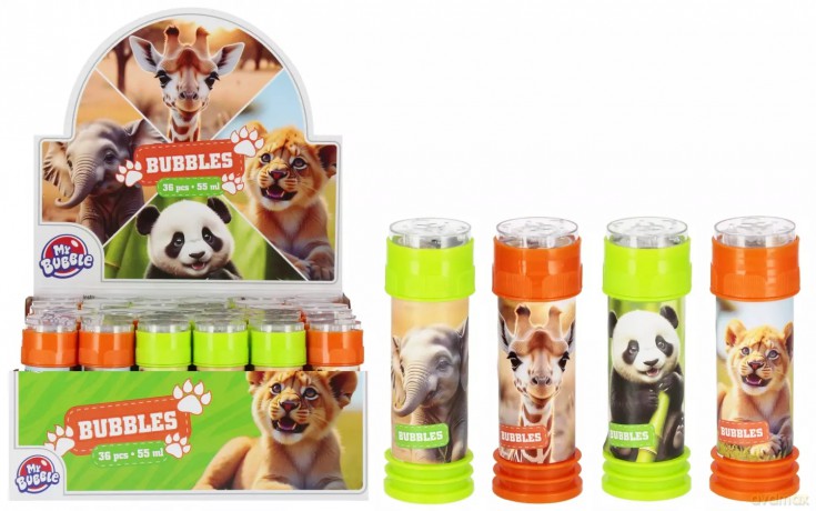 Banki Mydl Cute Wild 55ml Mybubble 25 36/144/288