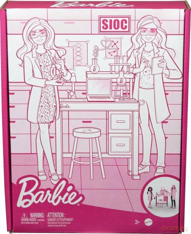 Barbie Kariera Zestaw Laboratorium Naukowe Hjy95