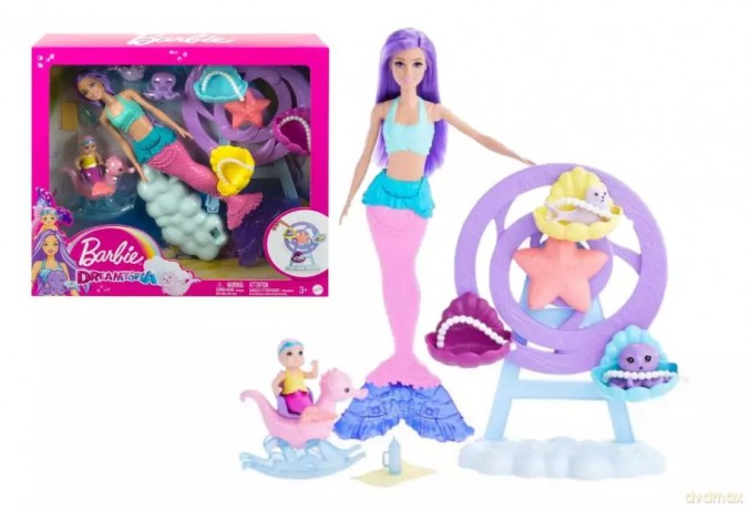 Barbie Mermaid Power Zestaw Syrenkowy Plac Zabaw Hlc30