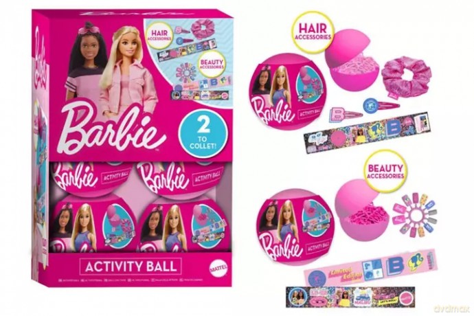 BARBIE Surprise kula z akc.d/włosów 99-0162