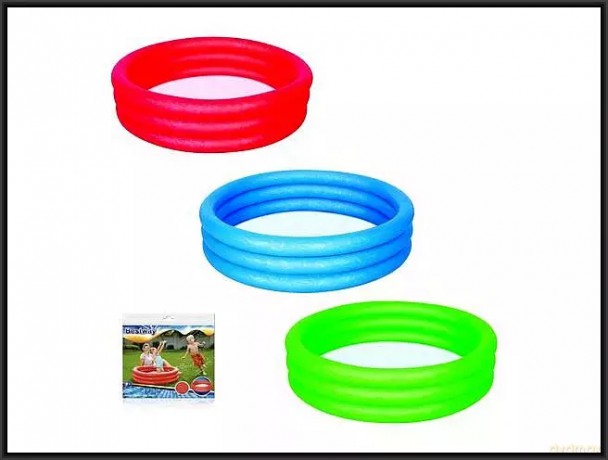 Basen dmuchany 102x25 Bestway Mix Kol 51024 487 Fol