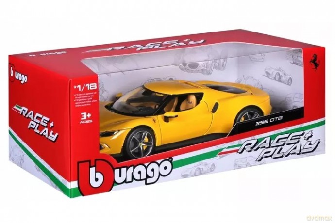 BBU 1:18 Ferrari R_P 296 GTB yellow 16018YL 16235