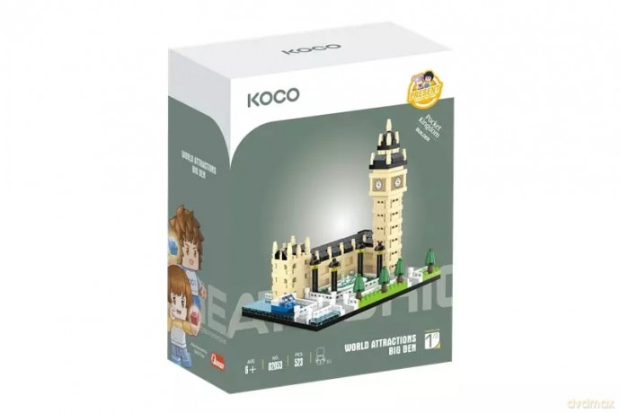 Big Ben 523 elementów [KLOCKI]
